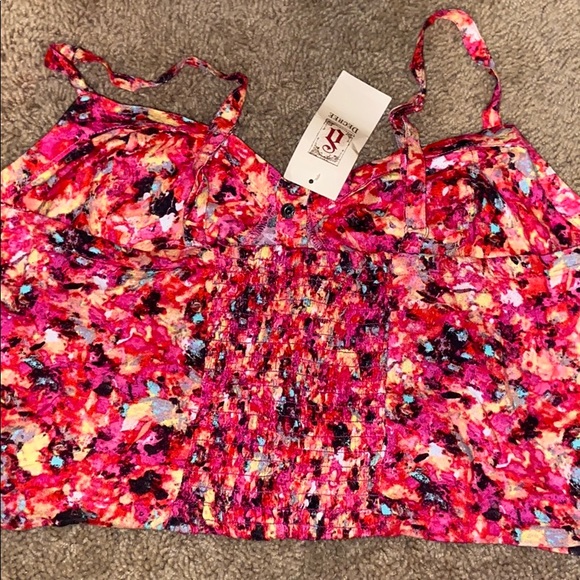 Floral crop top - Picture 2 of 2